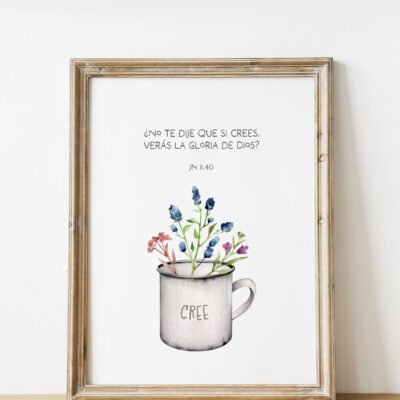 IMPRIMIBLE - Verás la gloria de Dios