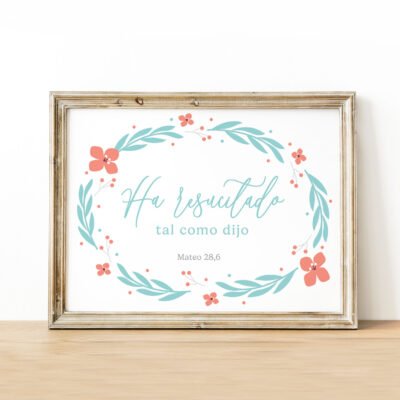 IMPRIMIBLE - Ha resucitado como dijo