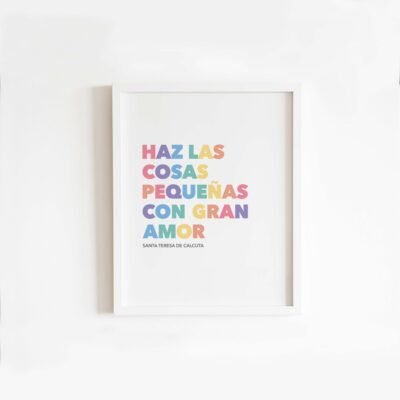 IMPRIMIBLE - Pequeñas cosas con gran amor