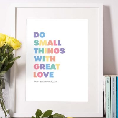 IMPRIMIBLE - Small things with great love