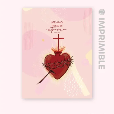 IMPRIMIBLE - Me amó hasta el extremo