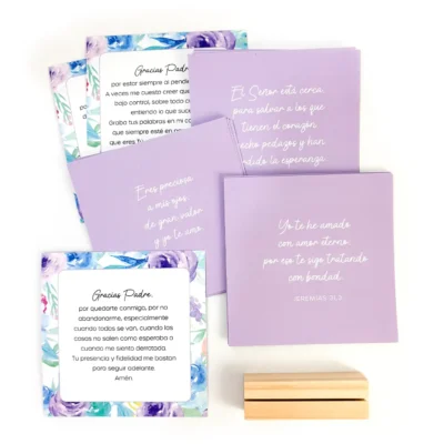 TARJETAS BÍBLICAS PARA ORAR - Eres amada