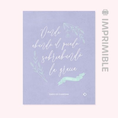 IMPRIMIBLE - Gracia sobreabundante