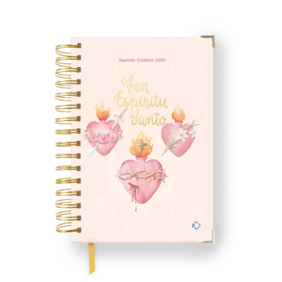 AGENDA CATÓLICA 2027 - Corazones (Semanal)